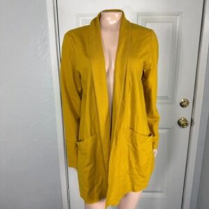 Eileen Fisher Sweater Women's Small Knit Long Sleeve Wool Cardigan Jacket L3-12